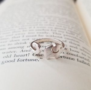 Children's Sterling Silver Elephant Ring